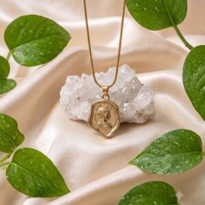 Vintage Roman Coin Necklace