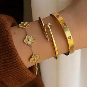 Luxury Nail Bracelet Stack